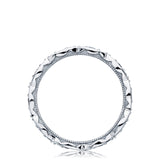 Marquise Design Wedding Band - 3mm
