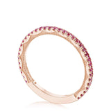 String of Pink Sapphires Ring