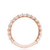 "Round Diamond Wedding Band, 2.50mm"