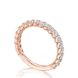 "Round Diamond Wedding Band, 2mm"