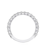 "Round Diamond Wedding Band, 2mm"