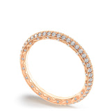 Knife Edge Wedding Band