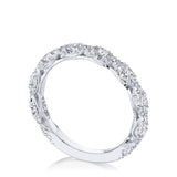 Marquise Shape Design Detail Wedding Band