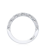 Marquise Shape Design Detail Wedding Band