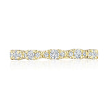 Marquise Shape Design Detail Wedding Band