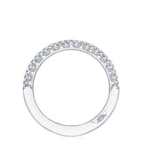 French Pavé Diamond Wedding Band - 1.5mm