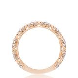 Marquise Shape Design Detail Wedding Band
