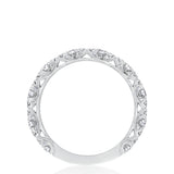 Marquise Shape Design Detail Wedding Band