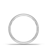Classic Rounded in High Polish Finish Wedding Band