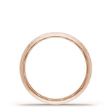 Classic Rounded in Brushed Finish Wedding Band