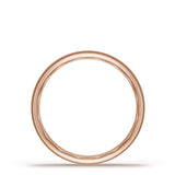 Classic Rounded in Satin Finish Wedding Band