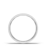 Classic Flat in High Polish Finish Wedding Band