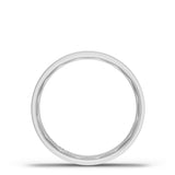 Classic Flat in High Polish Finish Wedding Band
