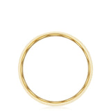 Classic Bevel Edge in Brushed Finish Wedding Band