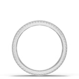 Bevel Edge Diamond Wedding Band in High Polish - 5mm
