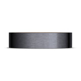 Titanium Two-Tone Flat Wedding Band - 6mm