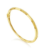 "Bangle, Pulse Milgrain, 3mm"