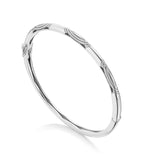 "Bangle, Pulse Milgrain, 3mm"