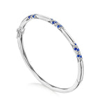 "Bangle, Pulse Diamond & Sapphire, 3.25mm"