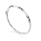 "Bangle, Pulse Diamond & Black Diamond, 3.25mm"