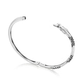 "Bangle, Pulse Black Diamond, 3.25mm"
