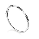 "Bangle, Pulse Black Diamond, 3.25mm"
