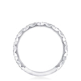 Marquise Design Wedding Band with Diamond