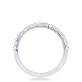Marquise Design Wedding Band with Diamond