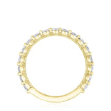 "Round Diamond Wedding Band, 2mm"