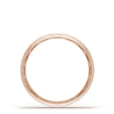 Classic Rounded in Brushed Finish Wedding Band