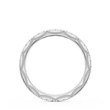 "French Pavé Diamond Wedding Band, 2.0mm"