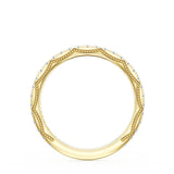 "French Pavé Diamond Wedding Band, 2.0mm"