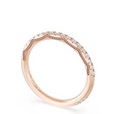 "French Pavé Diamond Wedding Band, 2.0mm"