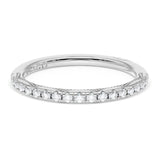 "French Pavé Diamond Wedding Band, 2.0mm"