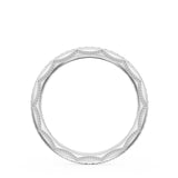"French Pavé Diamond Wedding Band, 1.70mm"