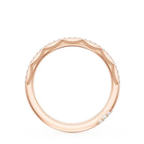 "French Pavé Diamond Wedding Band, 1.70mm"