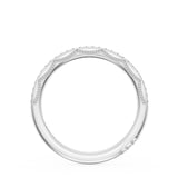 "French Pavé Diamond Wedding Band, 1.70mm"