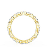 "Marquise and Round Diamond Wedding Band, 2.80mm"