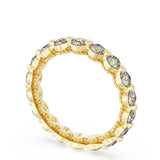 "Round Diamond Wedding Band, 3.40mm"