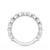 "Round Diamond Wedding Band, 3.40mm"