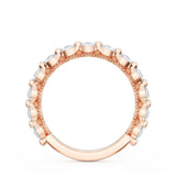 "Round Diamond Wedding Band, 3.40mm"