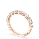 "Round Diamond Wedding Band, 3.40mm"