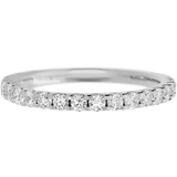 14K White Gold band with 15 Round Lab Grown Diamond (ST) having TCW-.45