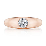Domed Diamond Ring - 0.52ct