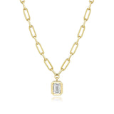 Petite Diamond Link Necklace - 1.54ct