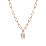 Petite Diamond Link Necklace - 1.54ct