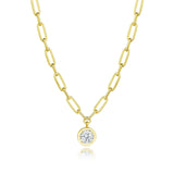 Petite Diamond Link Necklace - 1.54ct