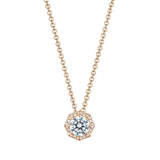 Art Deco Bloom Diamond Necklace