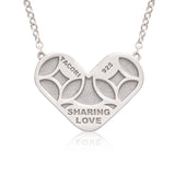 American Cancer Society Sharing Love Necklace in Silver - TACORI