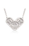 American Cancer Society Sharing Love Necklace in 18kt White Gold - TACORI
